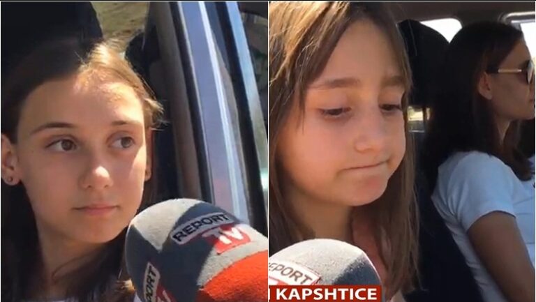 Kapshticë/Fëmijët thirrje shtetit: Na lejoni të kalojmë kufirin, nuk kemi as bukë as ujë