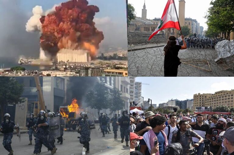 Protestat në Bejrut/ Plagosen 728 njerëz dhe vdes një polic