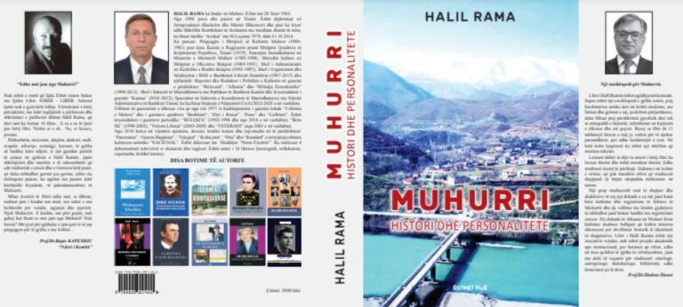 Shaban Sinani: Për librin Muhurri, histori dhe personalitete të Halil Ramës