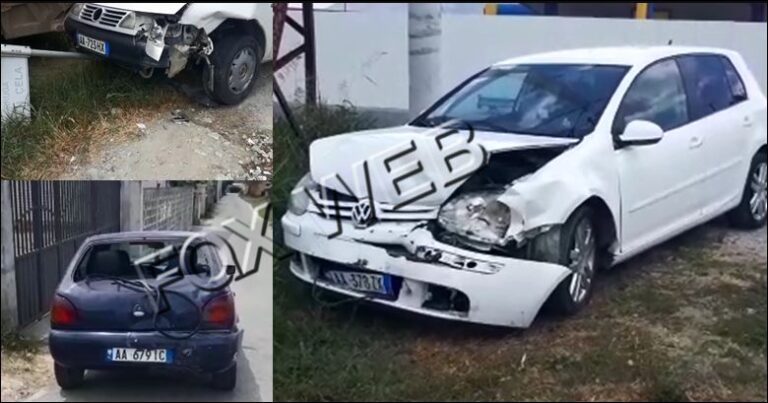Përplasen dy mjete në Laprakë, plagoset një grua, niset me urgjencë drejt spitalit