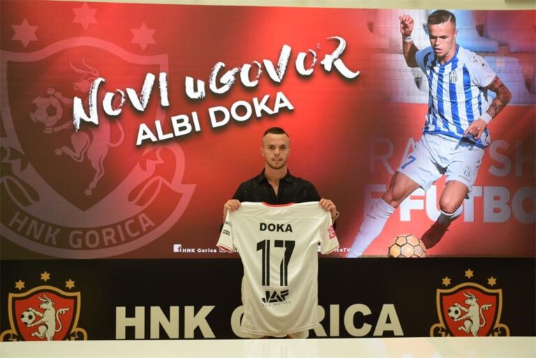 ZYRTARE/ Albi Doka prezantohet te skuadra e re në Kroaci