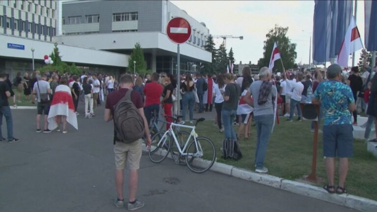 Televizioni Publik Bjellorus i bashkohet protestës