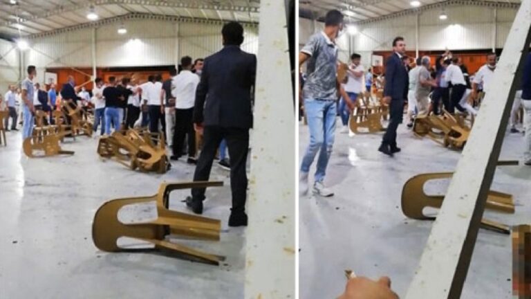 Nuk vendosën këngën e duhur në dasëm, karrige e grushte ngado…(FOTO)