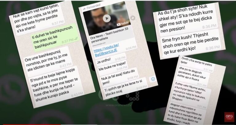 Zbulohen mesazhet shantazhuese ndaj Ylli Ndroqit, ja si u kërkua bllokimi i lajmeve