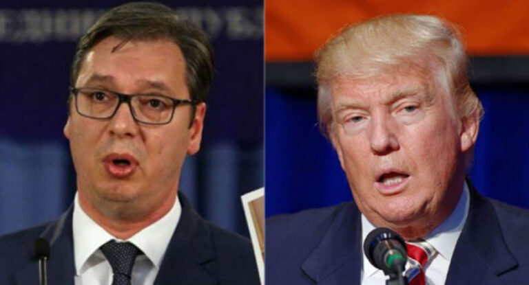 Vuçiç: Trump mund të jetë i pranishëm në takimin e Uashingtonit