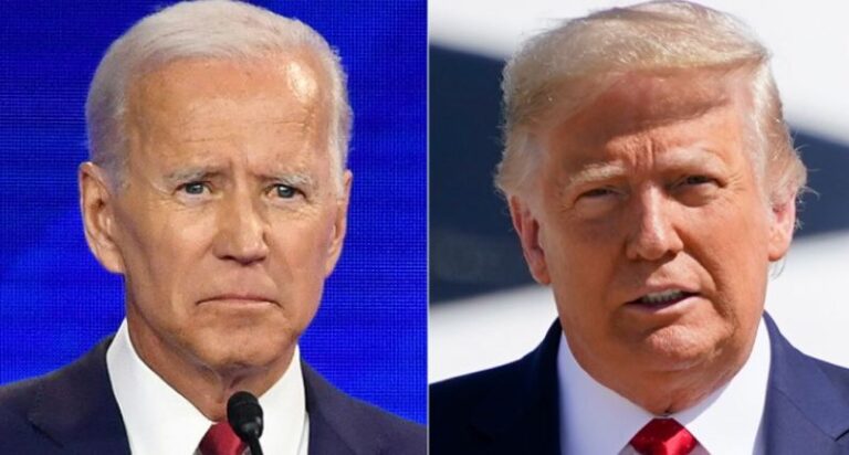 Kontrasti mes fushatës së Trump dhe Biden