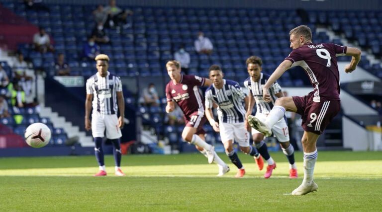 Leicester e nis me fitore spektakolare, shkëlqen Vardy me dopietë (VIDEO)