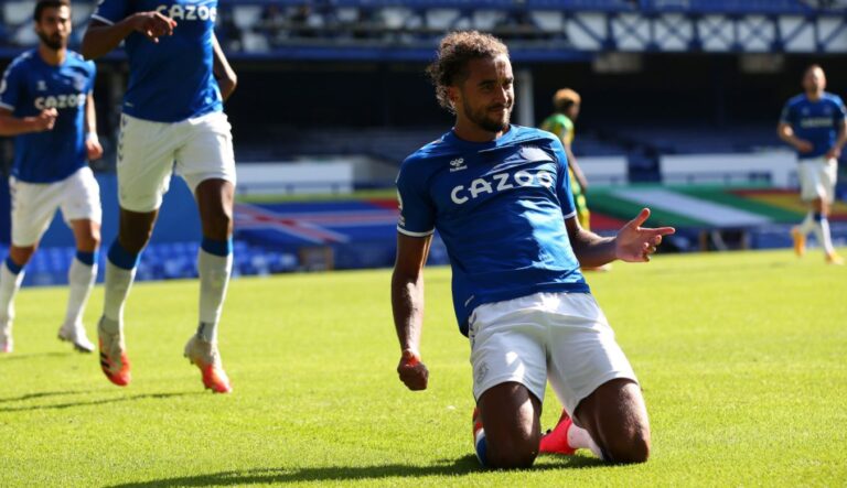 Evertoni fiton me “manita” nga West Brom, Calvert-Lewin shënon tripletë (VIDEO)