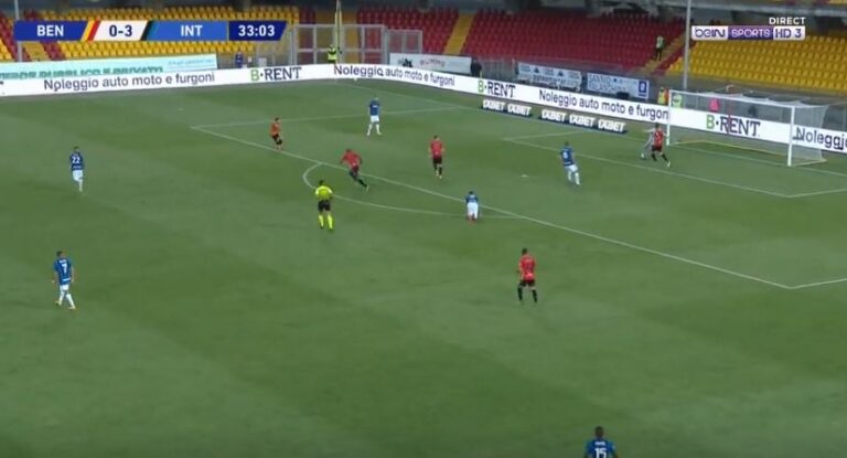 Gafë e rëndë e Handanovic, Benevento shënon golin e nderit (VIDEO)