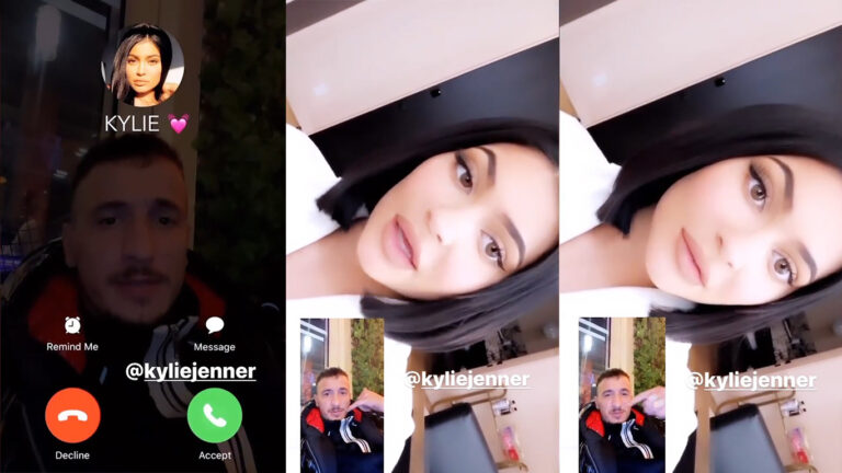 Çmendet rrjeti, Getinjo telefonatë me Kylie Jenner?