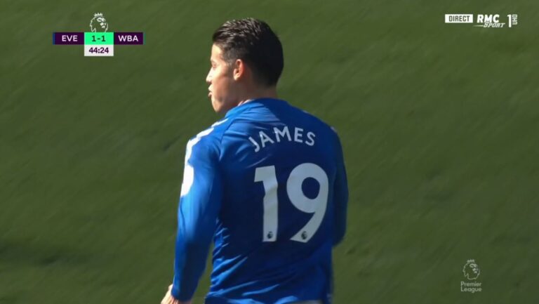 Reali e shiti për asnjë cent, James Rodriguez shënon super gol te Evertoni (VIDEO)