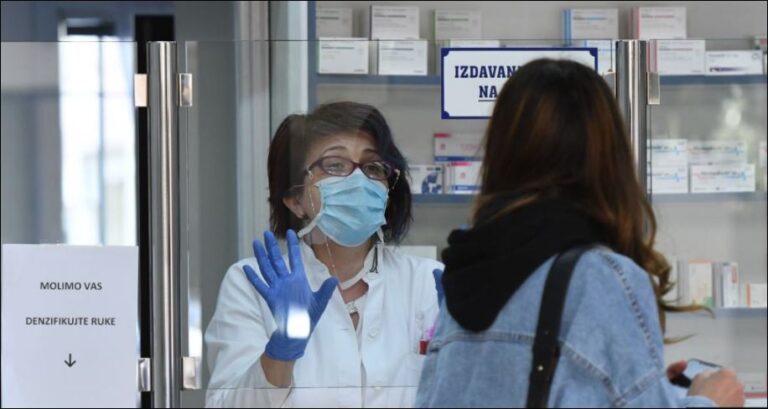Shifra të larta të infektuarish me Covid në 24 orë në Malin e Zi, humb jetën një person