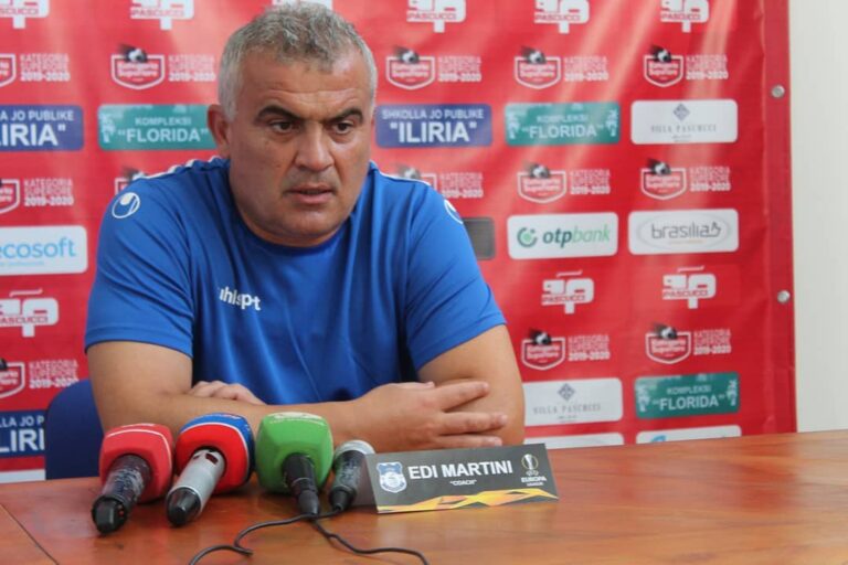Martini: Jemi më lart se Kukësi, synojmë Kupën dhe kampionatin