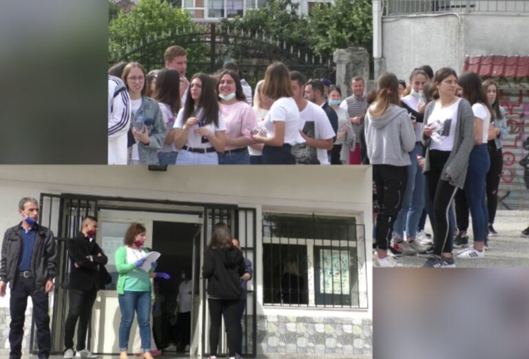 Maturanti në Gjirokastër infektohet me COVID-19, i bëhet tamponi nxënësve të klasës dhe kontakteve të afërta