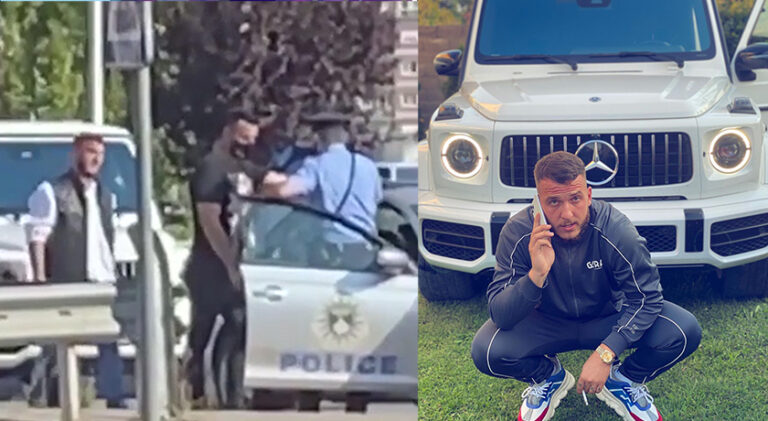 Policia ndalon Mozzik