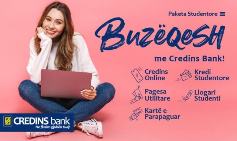 Paketa e Studentit- krijuar nga Credins Bank
