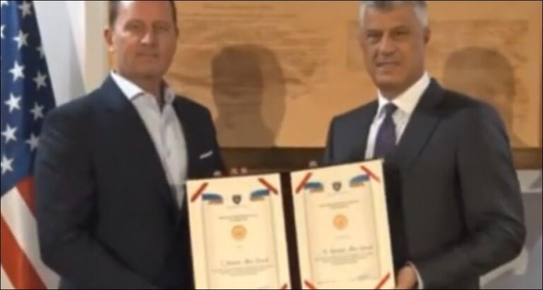 Thaçi dekoron Grenellin: Atë që të tjerët s’e bënë, ti e bëre shpejt, mirë dhe saktë