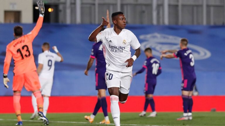 Vinicius shpëton Realin, i jep tri pikë të vuajtura ndaj Valladolid (VIDEO)