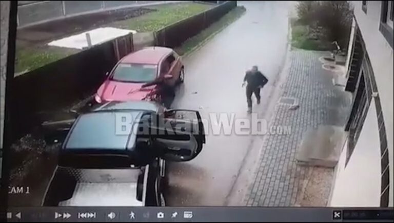 Zbuloi dy skandale në Kosovë, avokati i shpëton atentatit me 11 plumba, ja pamjet e sulmit (Video)