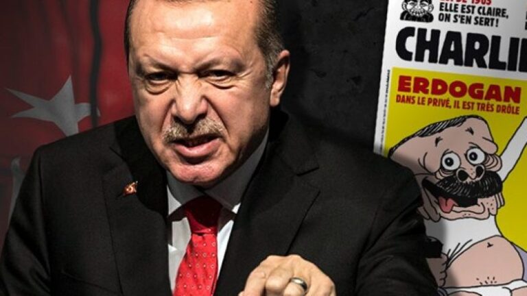 Charlie Hebdo publikoi një karikaturë të Erdoganit, shteti turk ndërmerr hapat ligjore