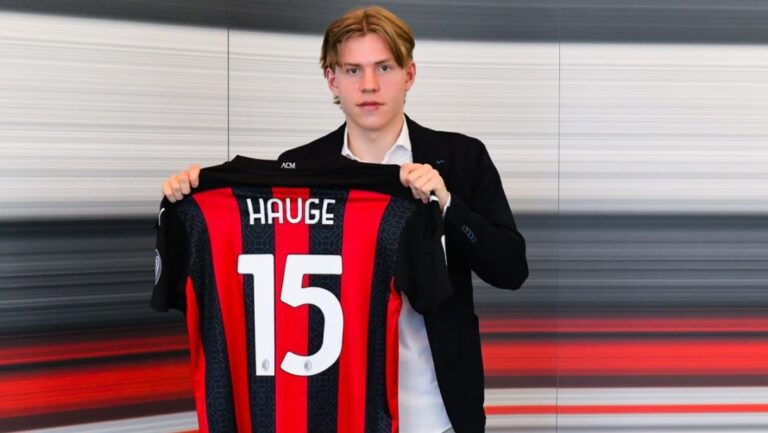 Talenti norvegjez prezantohet te skuadra e Milanit