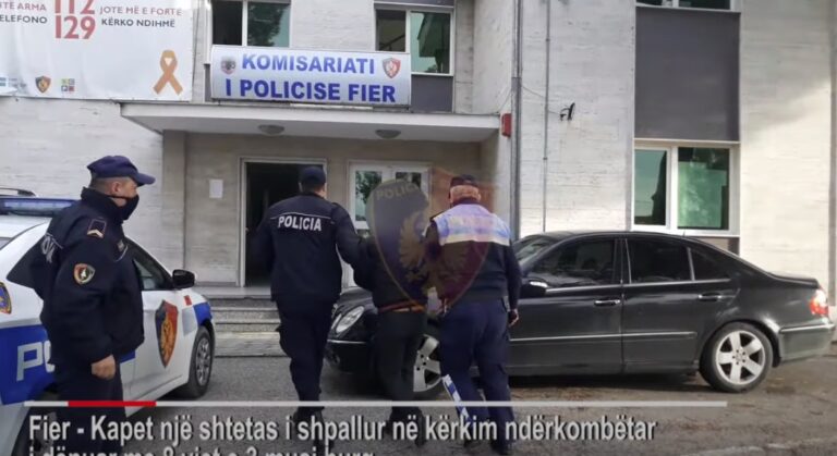 Arrestohet fieraku i rrezikshëm me 4 emra, i shpallur në kërkim ndërkombëtar