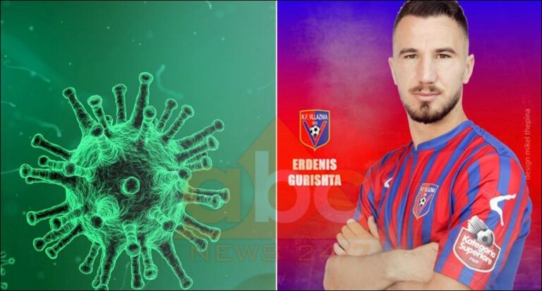 Lojtari i Vllaznisë infektohet me Covid-19