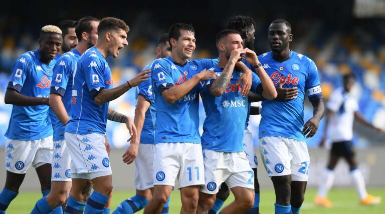 Napoli Gattusos është i frikshëm, mund me “poker” Atalantën (VIDEO)