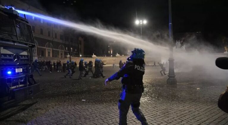 Koronavirusi, Protesta kundër qeverisë “Conte”, përleshje në Sheshin e Popullit. Presidenti mbledh Këshillin