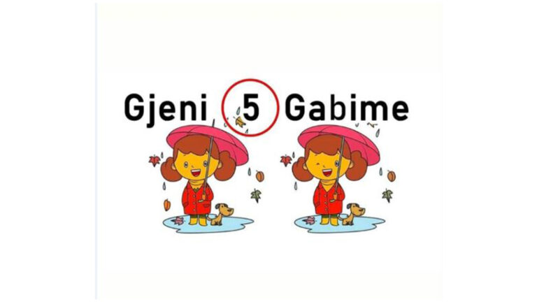 A mund t’i gjeni 5 ndryshimet në këtë foto?