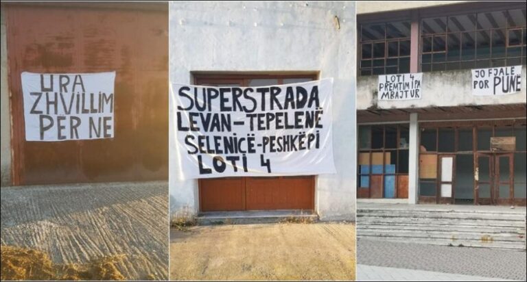 “Ura, zhvillim për ne”, banorët e Selenicës protestojnë ndryshe