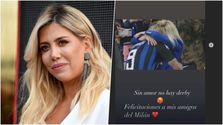 Wanda Nara tërbon tifozët e Interit: S’ka derbi pa dashuri, komplimente Milanit!