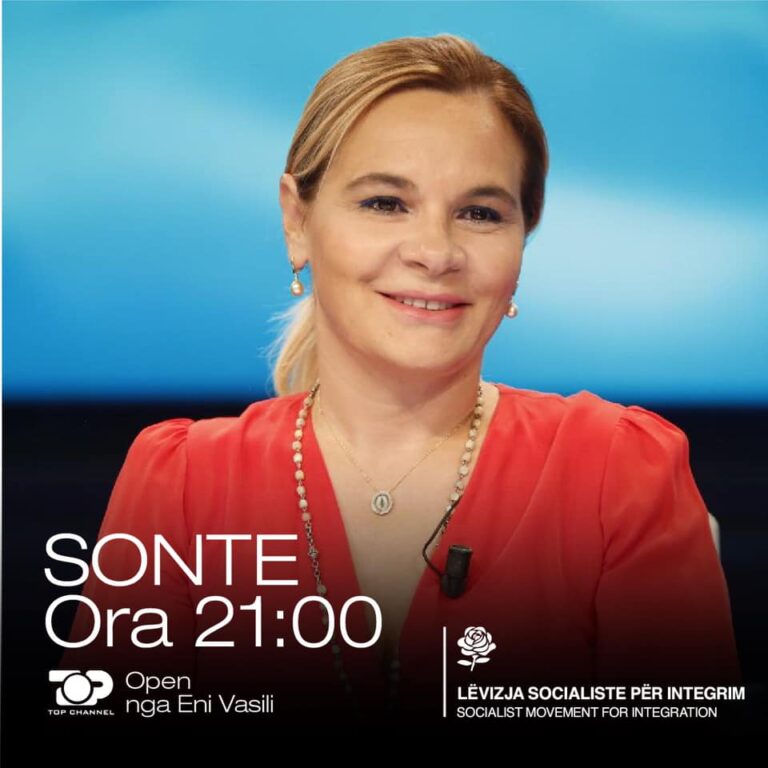 Kryetarja e LSI, Monika Kryemadhi, intervistë në  emisionin “Open”