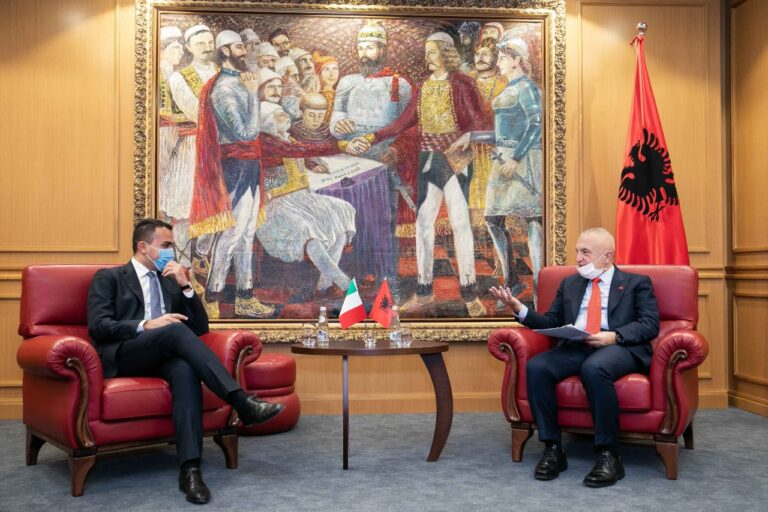 Presidenti Meta pret ministrin e Jashtëm, Luigi Di Maio: Italia, partner kryesor i Shqipërisë