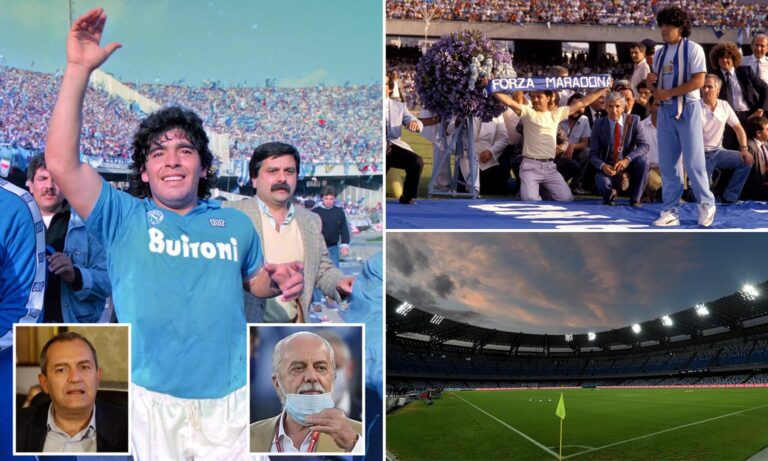 Stadiumi i Napolit merr emrin e Maradonës, e konfirmon edhe De Laurentiis