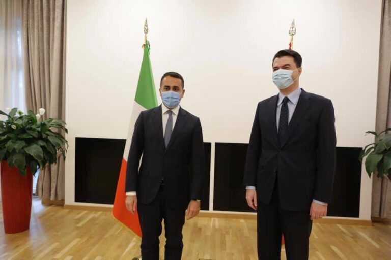 Basha zbardh detaje nga takimi me ministrin italian Di Maio: Shprehu interes të lartë për vitin e ardhshëm zgjedhor
