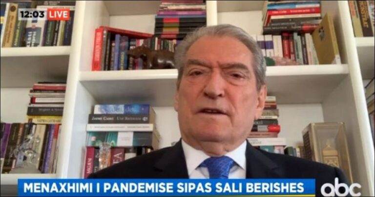 Berisha: Jo Covid-i, por opozita do ta nisë Edi Ramën në arkivat e zeza më 25 prill