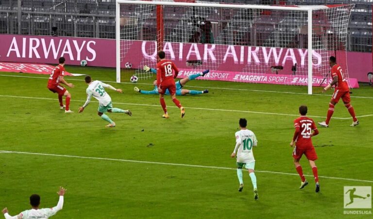 Werder-i i Rashicës ndal “makinerinë” perfekte të Bayernit (VIDEO)