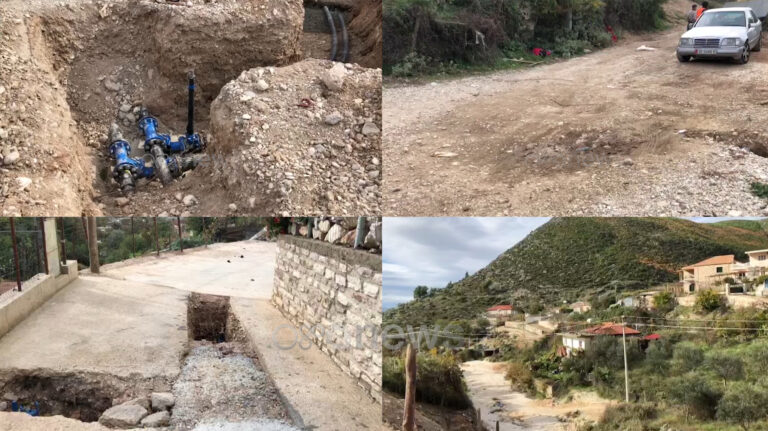 Periferia e harruar në Delvinë, rrugë të shkatërruara dhe mbetjeve urbane, banori: Mizerje!