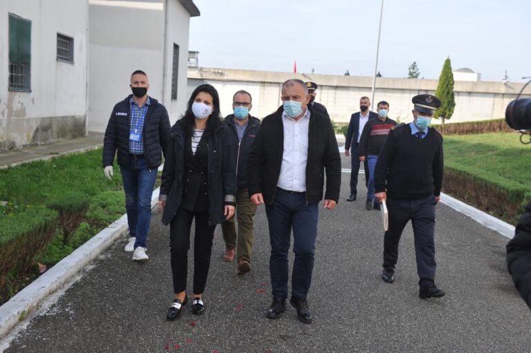 Ministrja e Drejtësisë, Gjonaj inspektim blic në burgun e Fushë-Krujës
