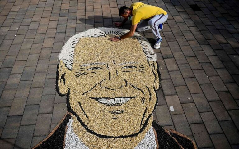 Artisti kosovar portretizon me fara Joe Biden, bën jehonë në botë