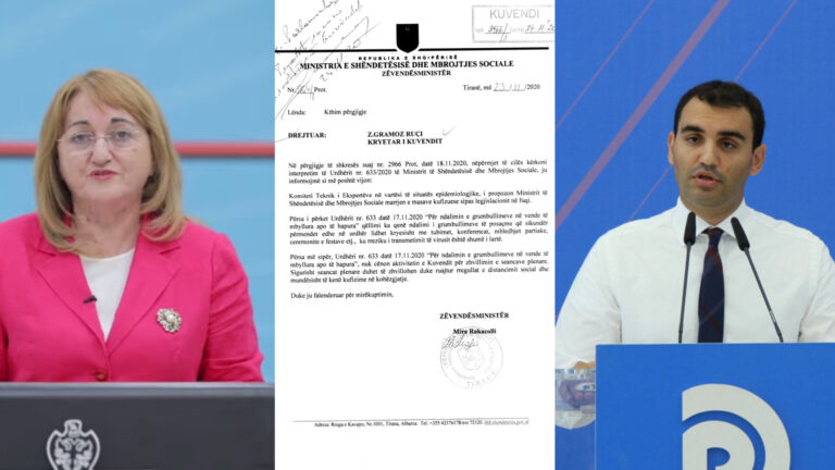“Barceleta made in Albania”/ Këlliçi publikon shkresën e Rakacollit: Aty ku mblidhen PD dhe Opozita, vatër infektimi