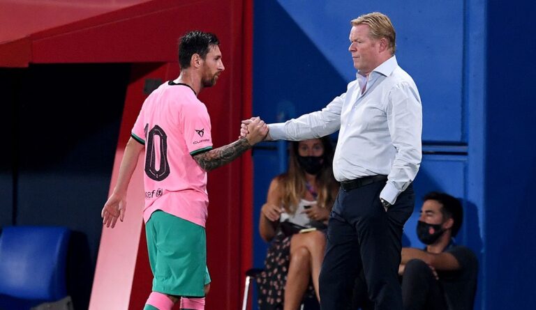 Koeman: Na mungojnë golat e Messit, më shqetëson perfomanca në sulm