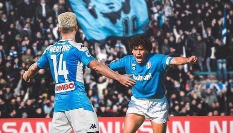 Mertens mesazh prekës për Maradonën: Më fal që emri im u vendos përkrah teje!