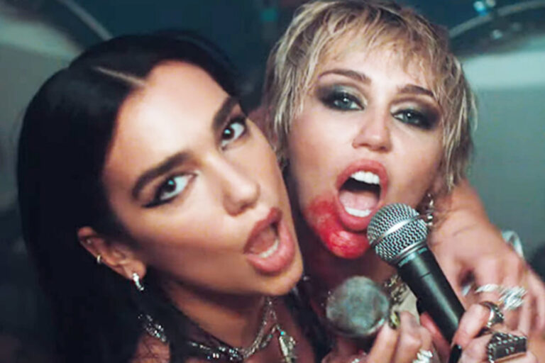 Dua Lipa bëhet e ”keqe”, videoklip të nxehtë me Miley Cyrus (VIDEO)