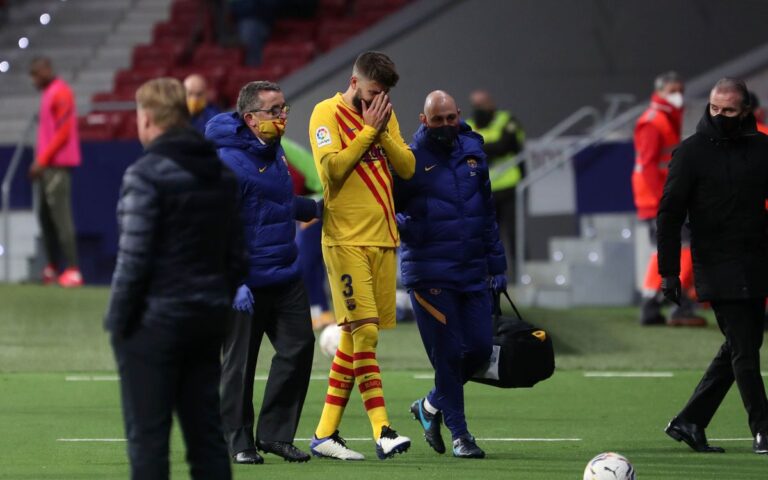 Dëmtimi i rëndë në gju, Pique rrezikon të mungojë 8 muaj