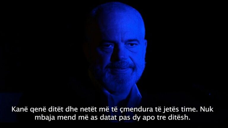 1 vit pas tërmetit shkatërrues, Rama rrëfehet: Ishin ditët më të çmendura të jetës time (Video)