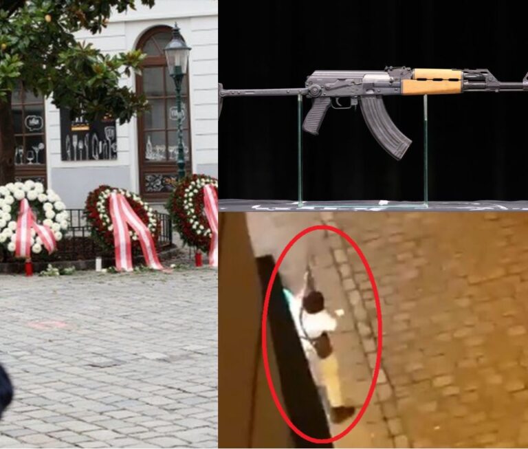FOTO/ Terroristi i Vjenës vrau me një armë “Made in Serbia”
