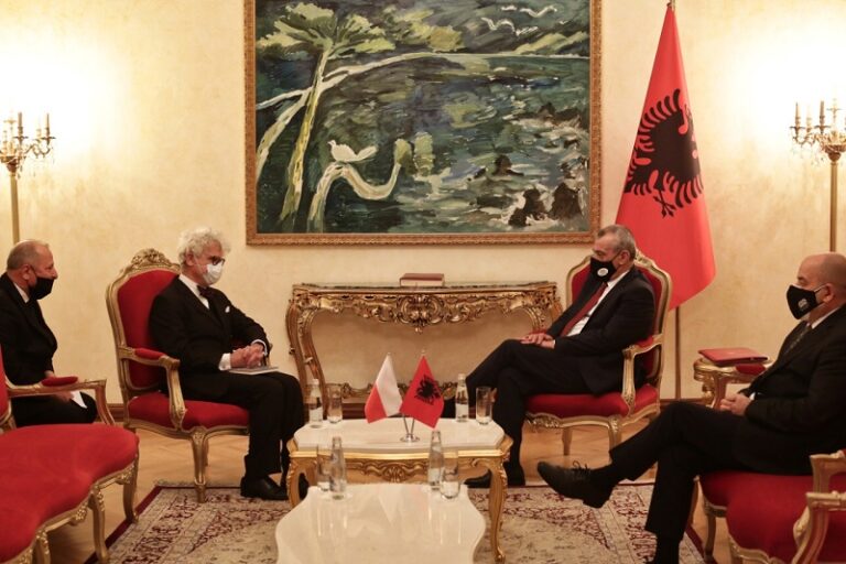 Ruçi pret Ambasadorin e Polonisë: Shqipëria dhe Ballkani Perëndimor, me vizion perëndimor