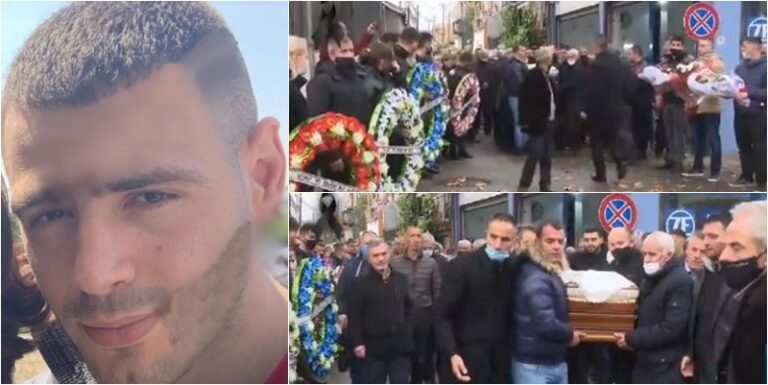 Dhimbje dhe lot, përcillet për në banesën e fundit Klodian Rasha